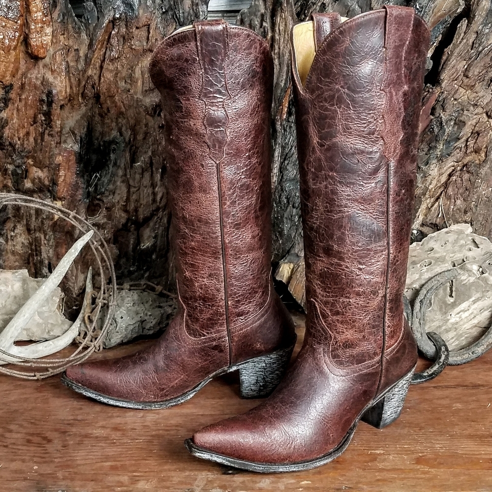 Old Gringo 'mohawk' cowboy boots - Picture 3 of 7